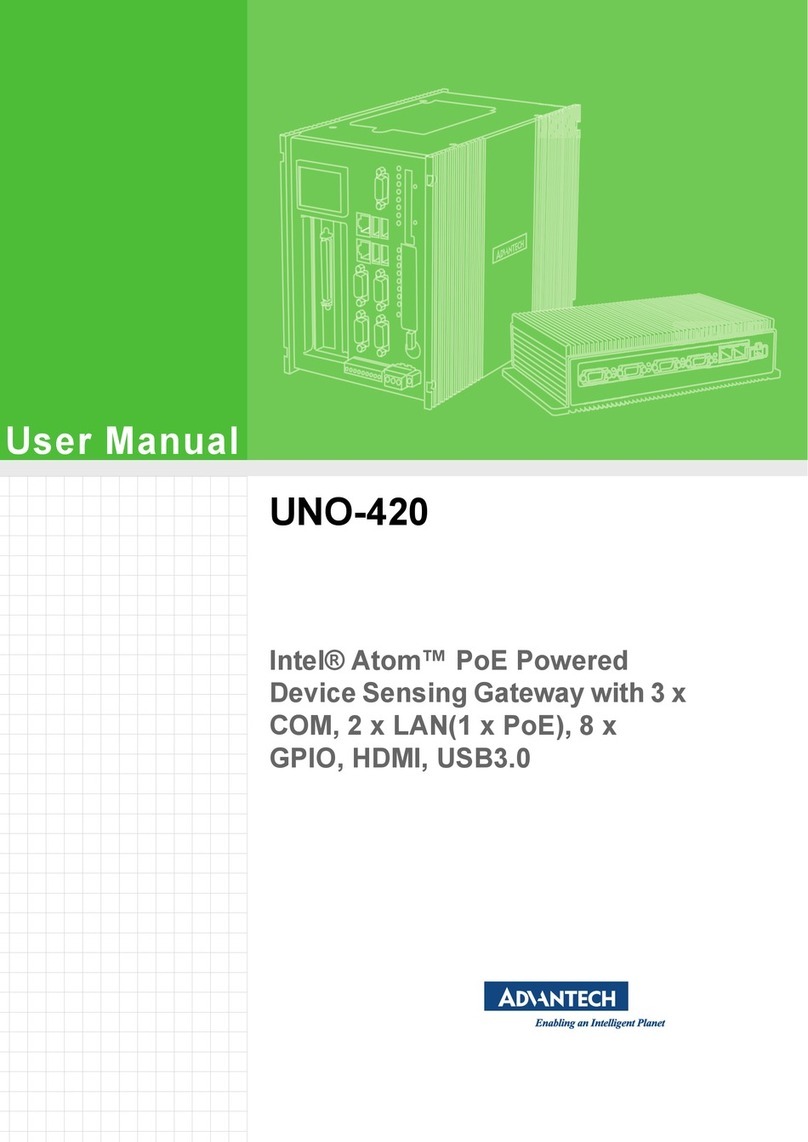 Advantech UNO-420-E0A User manual