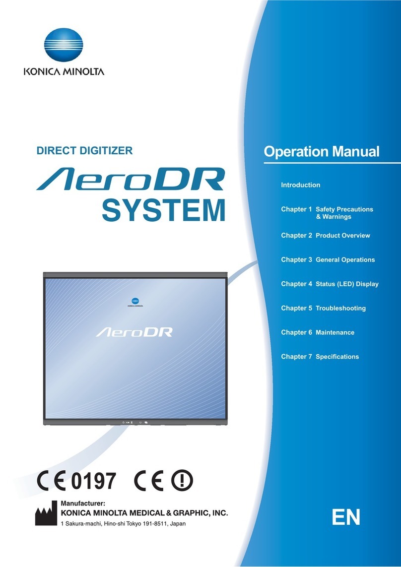 Konica Minolta AeroDR System User manual