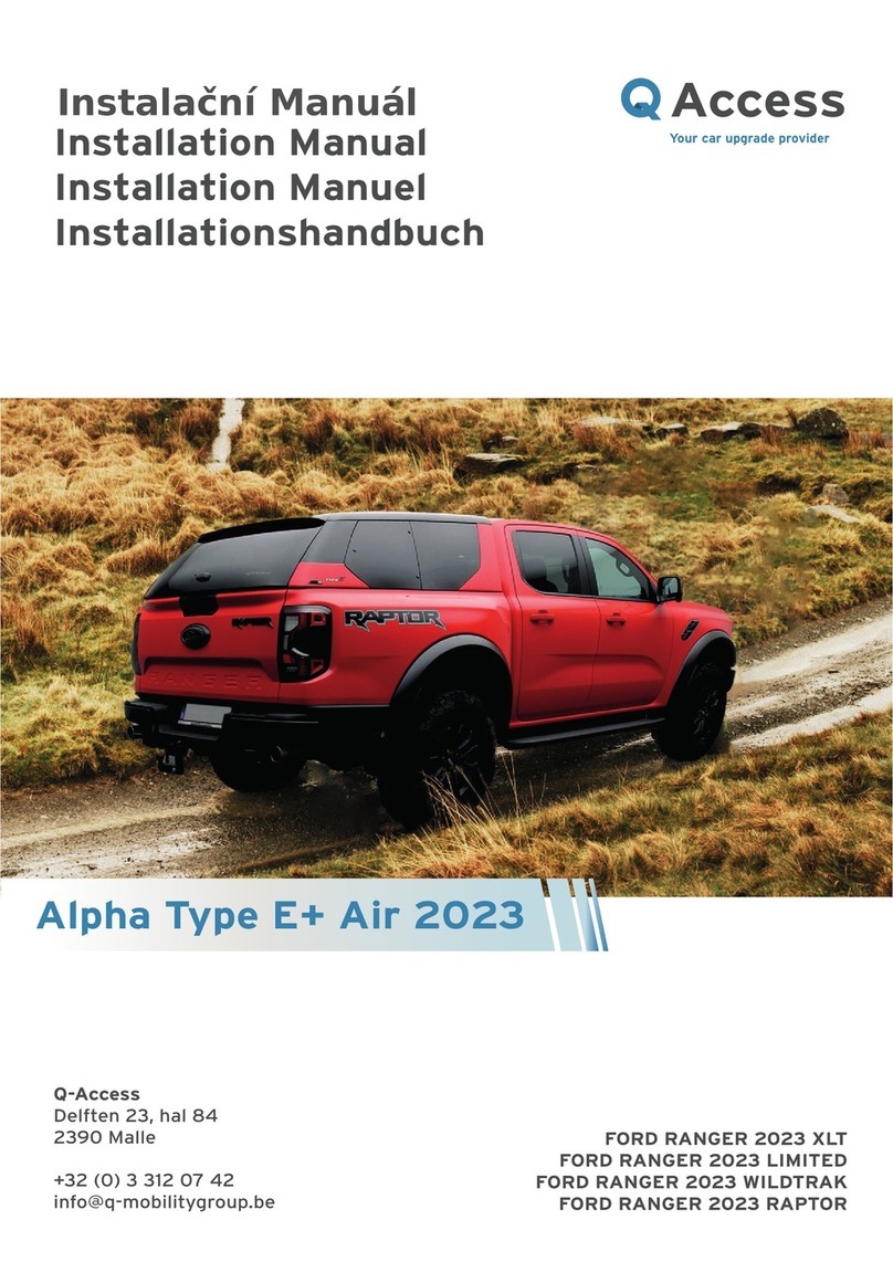 Q Mobility Group Access Alpha Type E+ Air 2023 installation manual