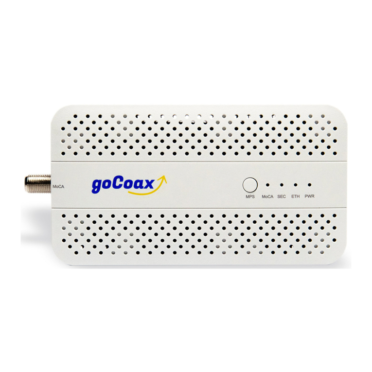goCoax MA2500D User manual