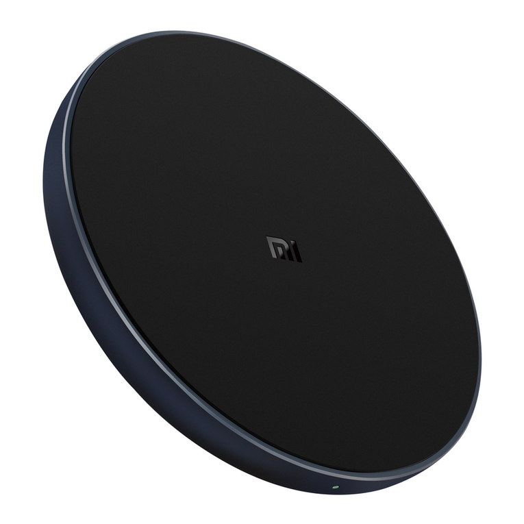 Xiaomi Mi Wireless Charging Pad user manual