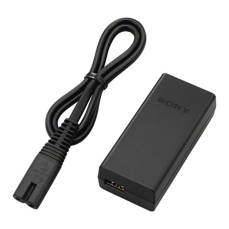 Sony AC-UD10 User manual