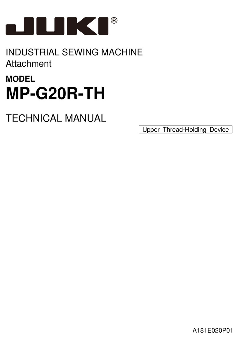 JUKI MP-G20R-TH User manual
