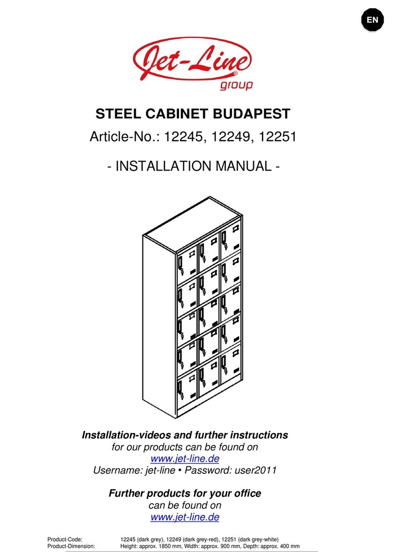 Jetline 12245 installation manual Jetline 12245 installation manual