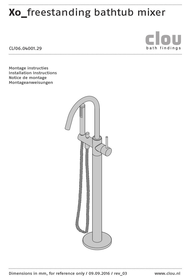 Clou Xo CL/06.04001.29 User manual