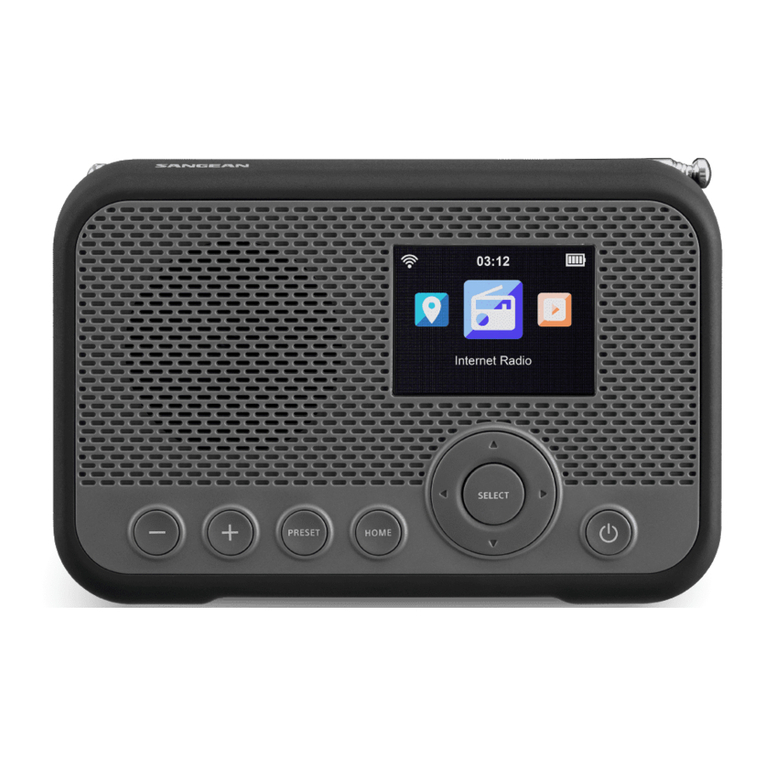 Sangean WFR-39 User manual