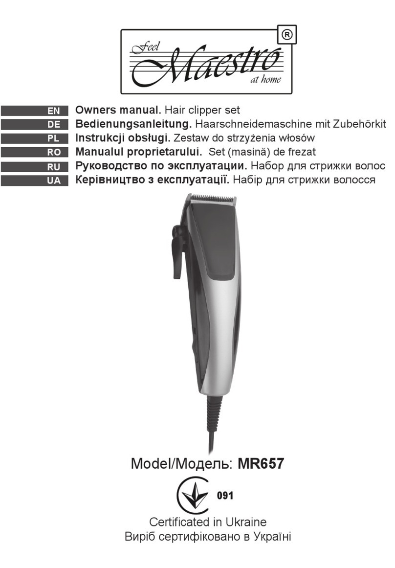 Maestro MR657 owner's manual