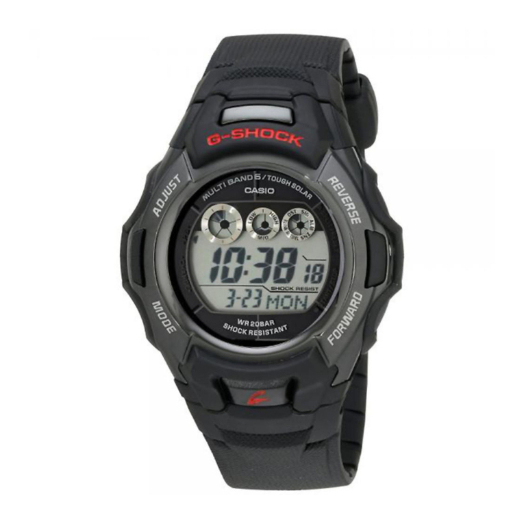 Casio G-SHOCK GWM530A User manual