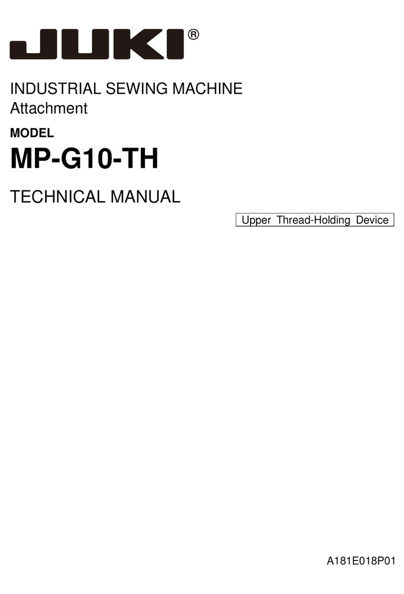 JUKI MP-G10-TH User manual