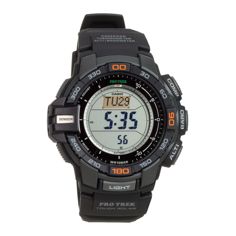 Casio PRG-270 User manual