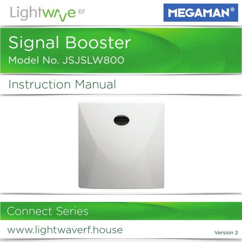 Megaman Lightwave RF Connect Series instruction manual