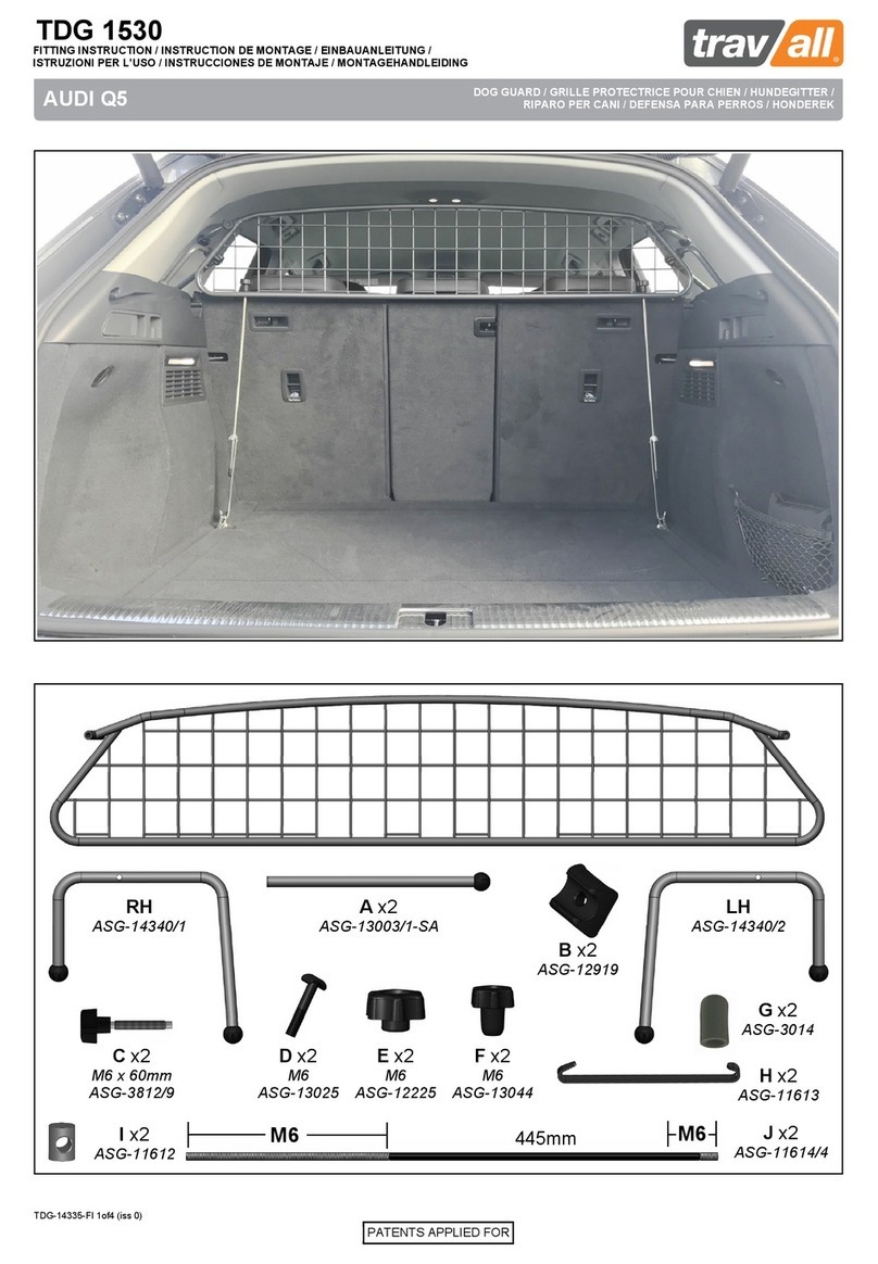 travall TDG 1530 Install guide travall TDG 1530 Install guide