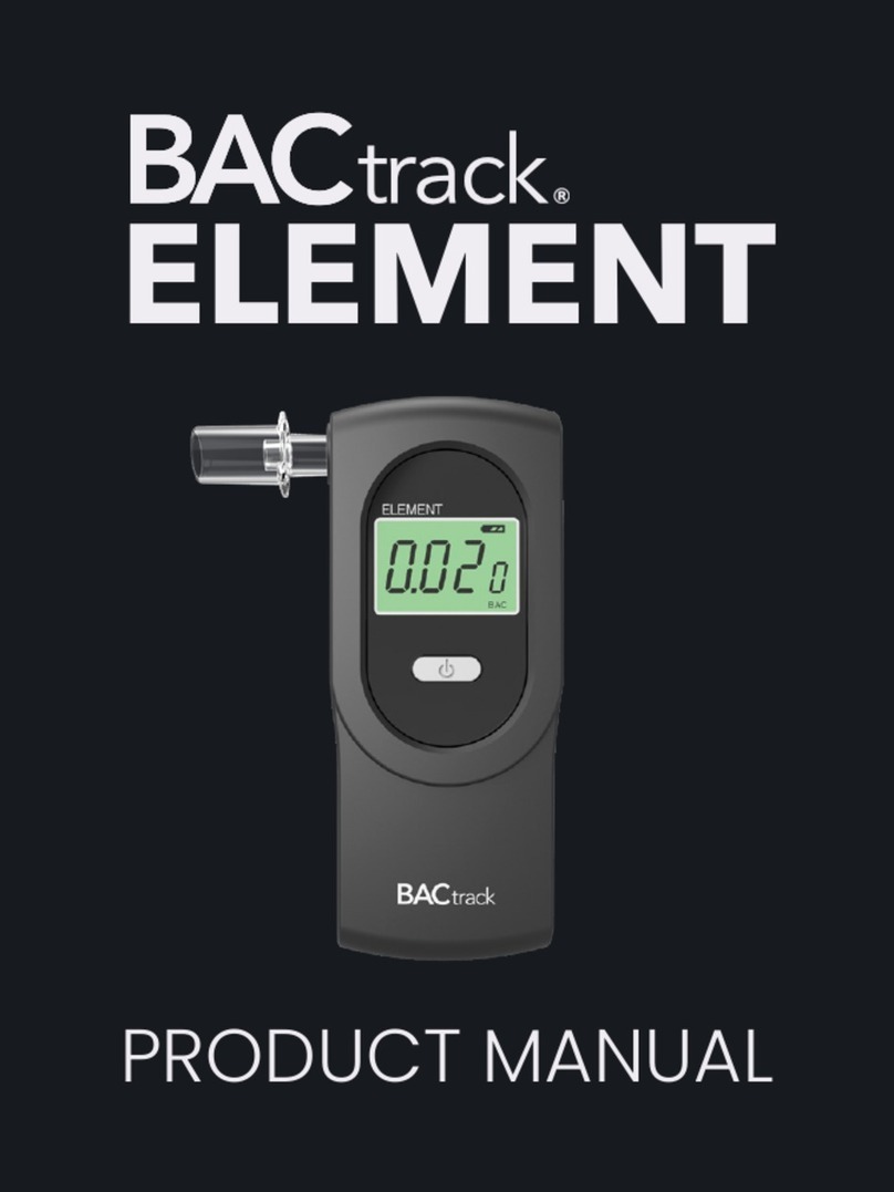BACtrack ELEMENT User manual