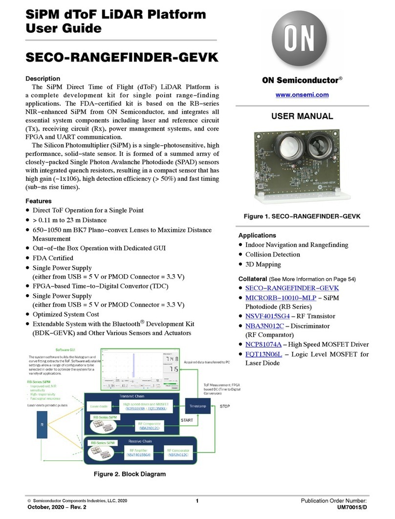 ON Semiconductor SECO-RANGEFINDER-GEVK User manual
