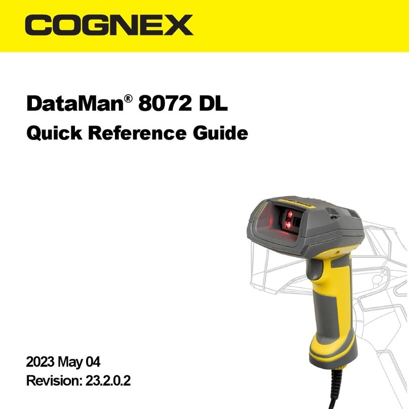Cognex DM 8072DL User manual Cognex DM 8072DL User manual