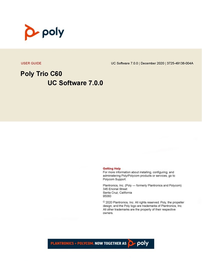 Polycom Poly Trio C60 User manual