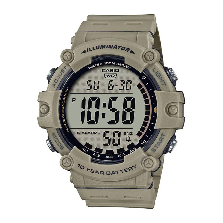 Casio STANDARD AE1500 User manual