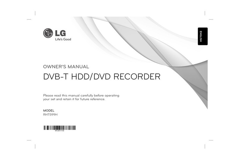LG RHT599H owner's manual