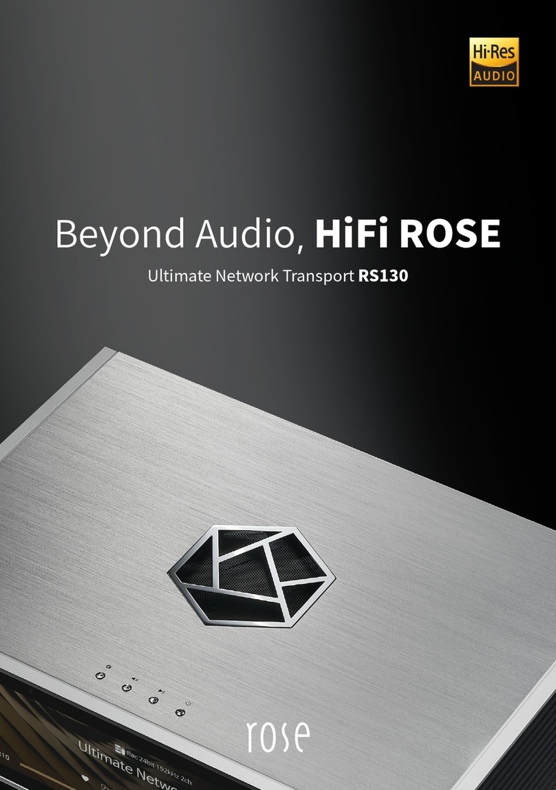 Rose electronics RS130 owner's manual Rose electronics RS130 owner's manual