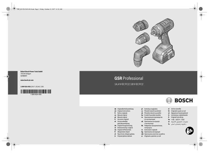 Bosch Professional GSR 14,4 V-EC FC2 instructions