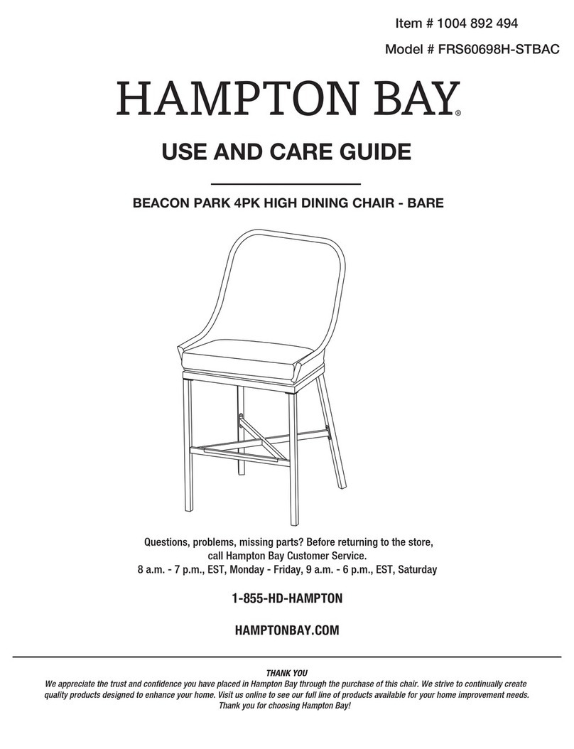HAMPTON BAY BEACON PARK FRS60698H-STBAC User manual