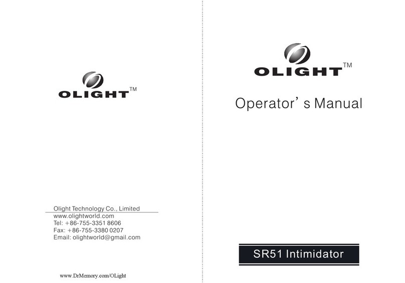 OLIGHT SR51 Operator's manual