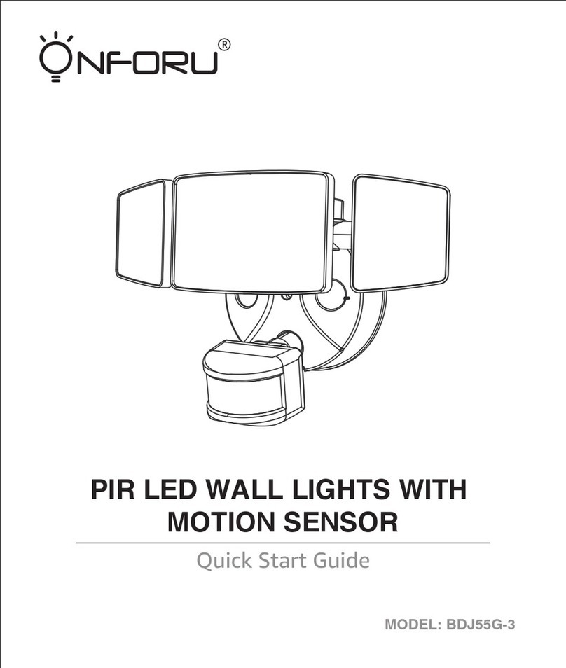 ONFORU BDJ55G-3 quick start guide