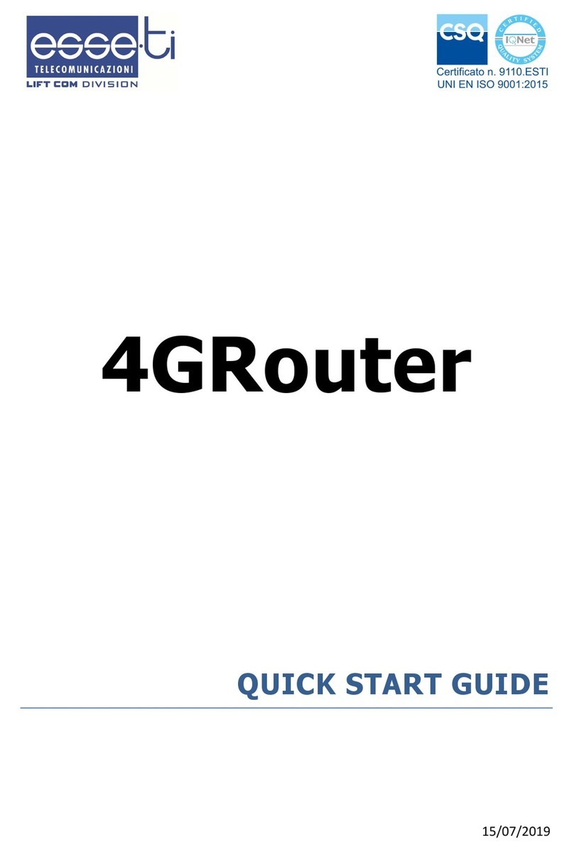 Esse-ti 4GRouter quick start guide
