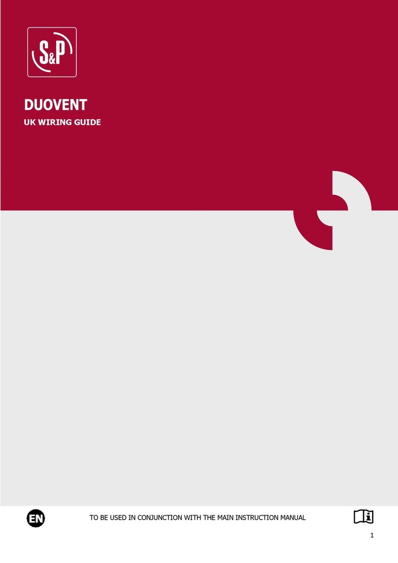 S&P Duovent Series User manual