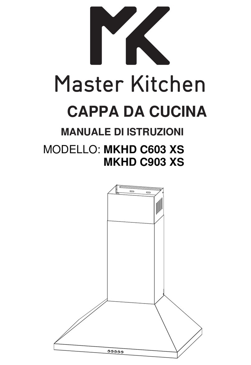 MASTER KITCHEN MKHD C603 XS instruction manual