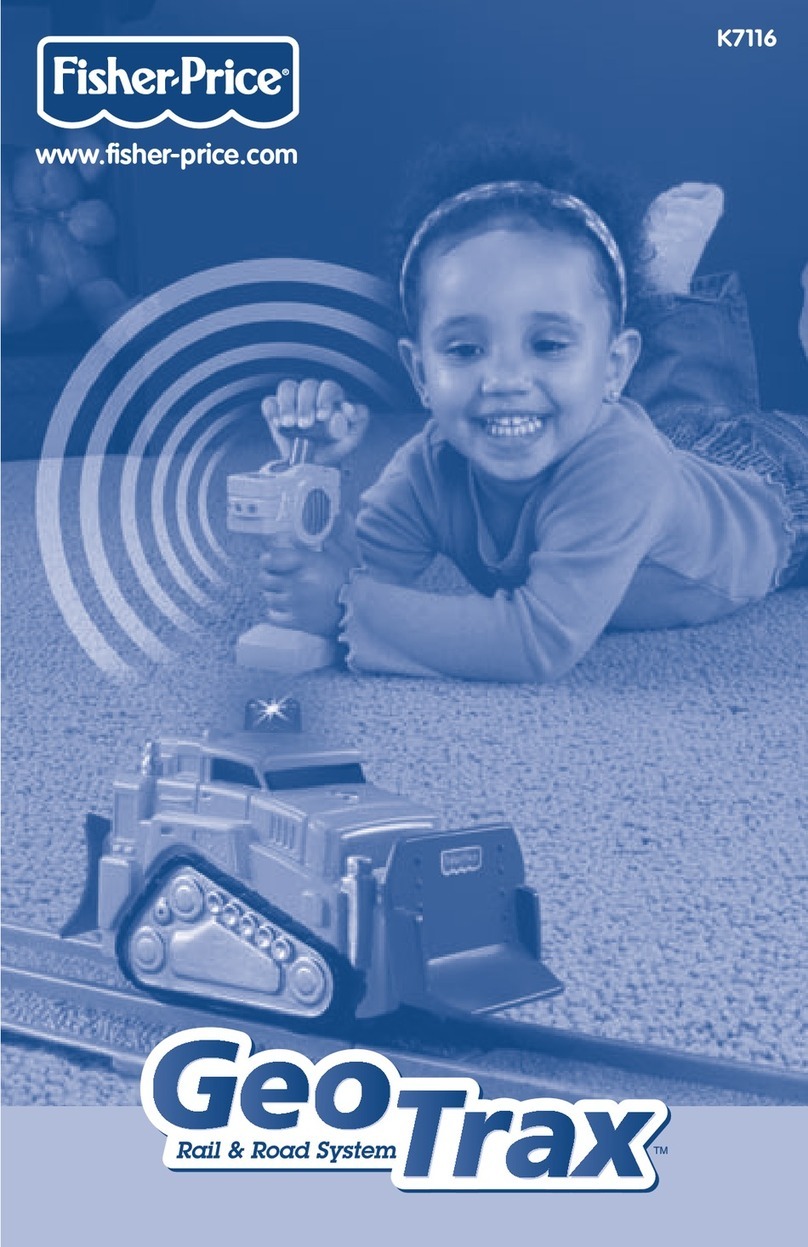 Fisher-Price Geo-Trax K7116 instructions