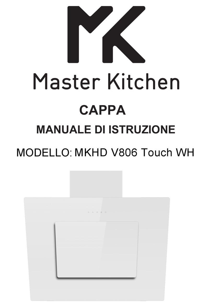 MASTER KITCHEN MKHD V806 Touch WH instruction manual MASTER KITCHEN MKHD V806 Touch WH instruction manual