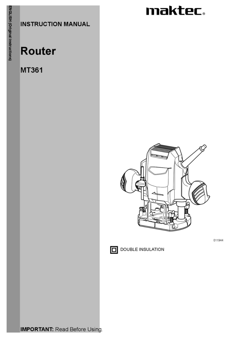 Maktec MT361 instruction manual