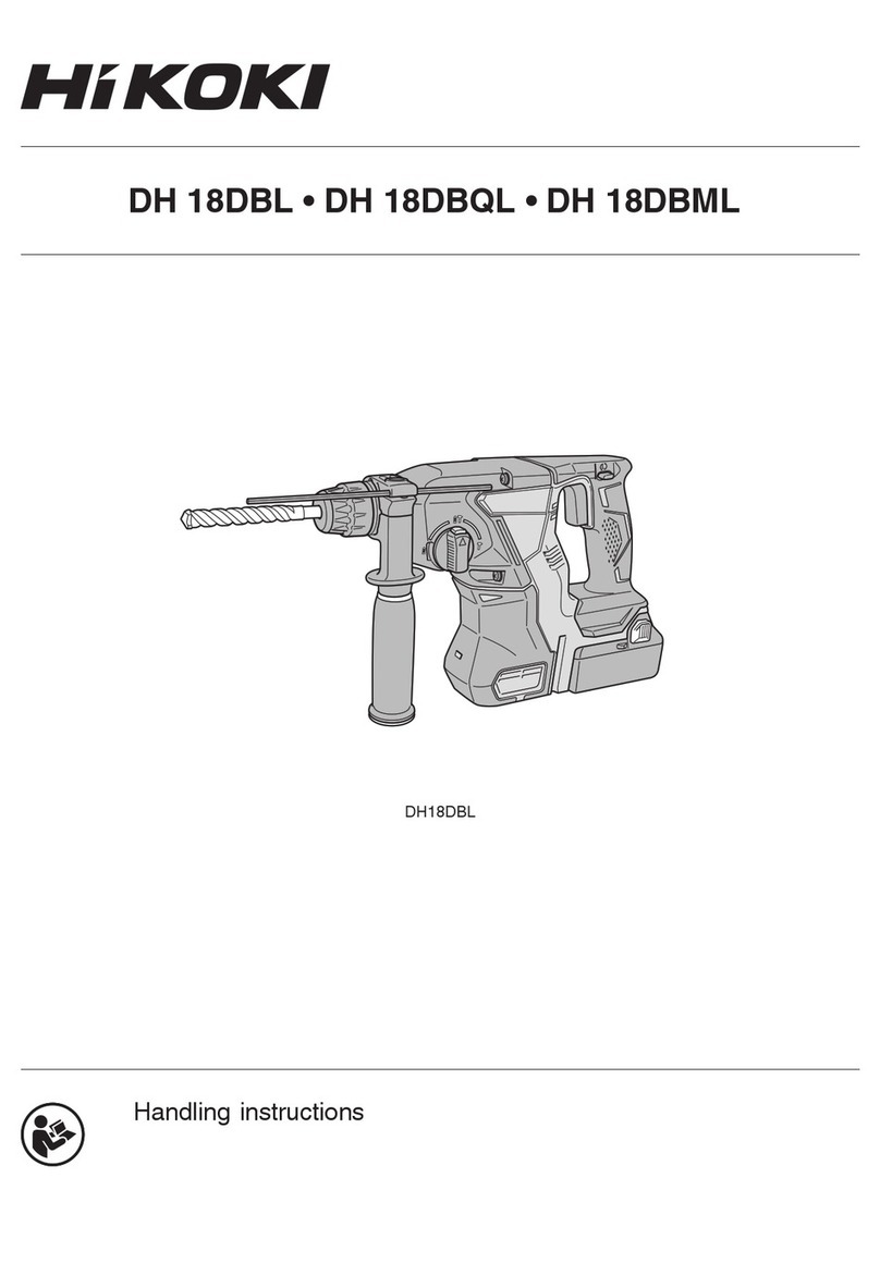 HIKOKI DH 18DBQL User manual
