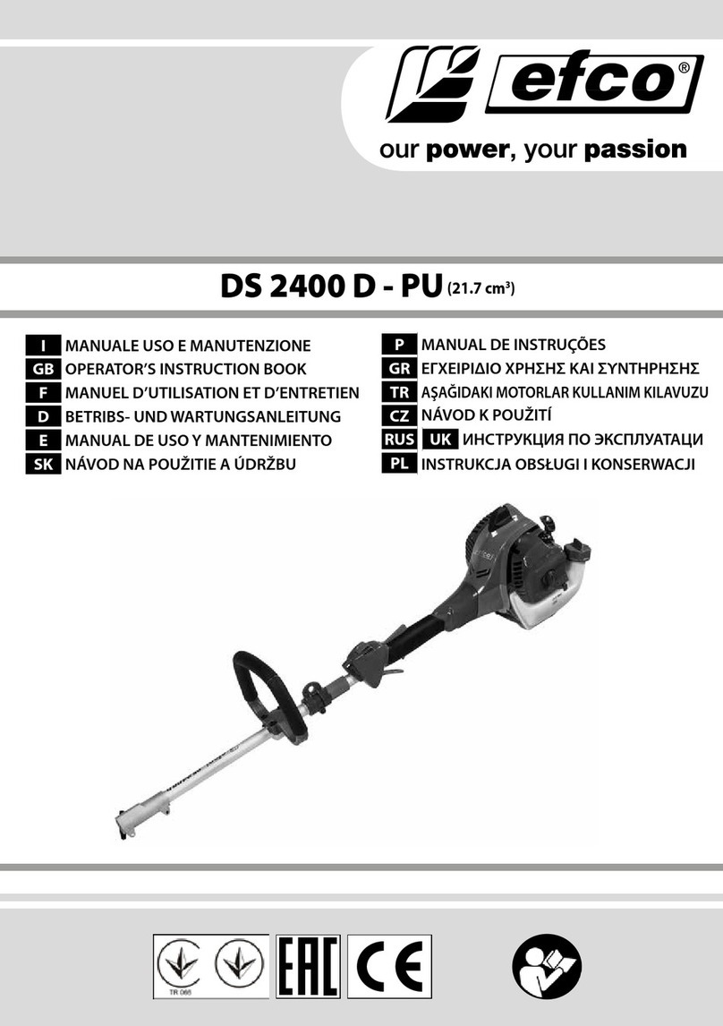 Efco DS 2400 D-PU Manual