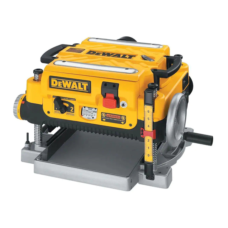DeWalt DW735 user manual