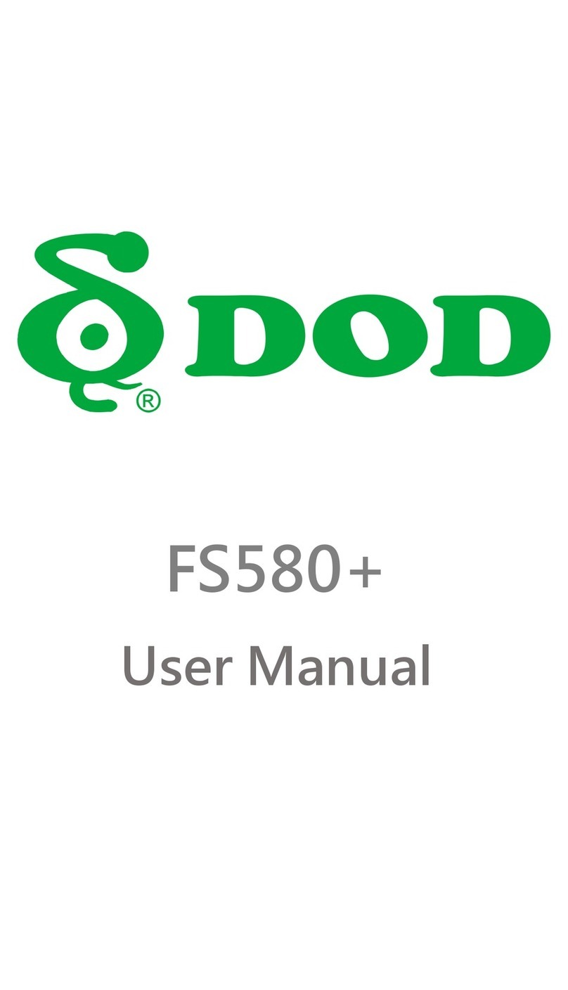 DOD FS580+ user manual