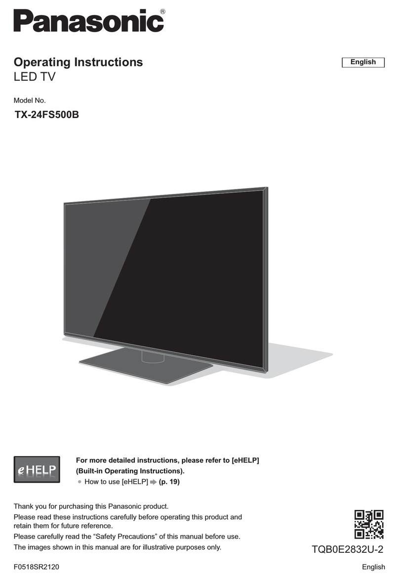 Panasonic TX-24FS500B operating instructions