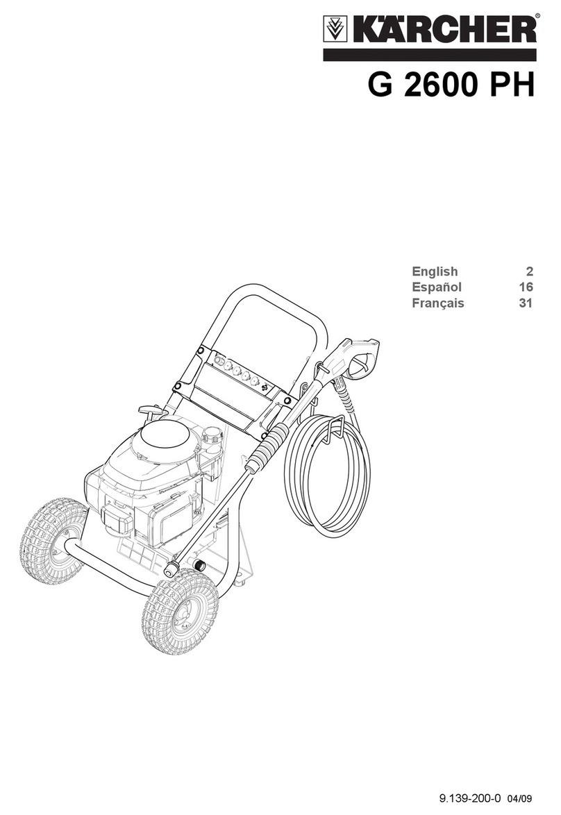 Kärcher G 2600 PH User manual