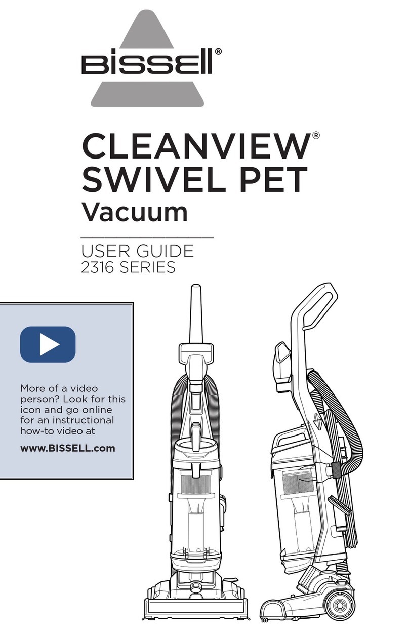 Bissell CLEANVIEW SWIVEL PET 2316 Series user guide Bissell CLEANVIEW SWIVEL PET 2316 Series user guide