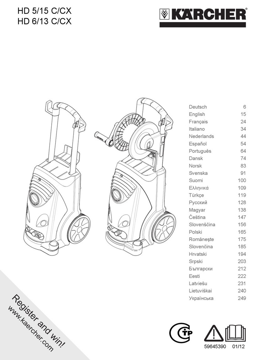 Kärcher HD 5/15 CX User manual
