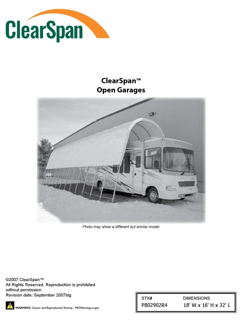ClearSpan PB02902R4 manual