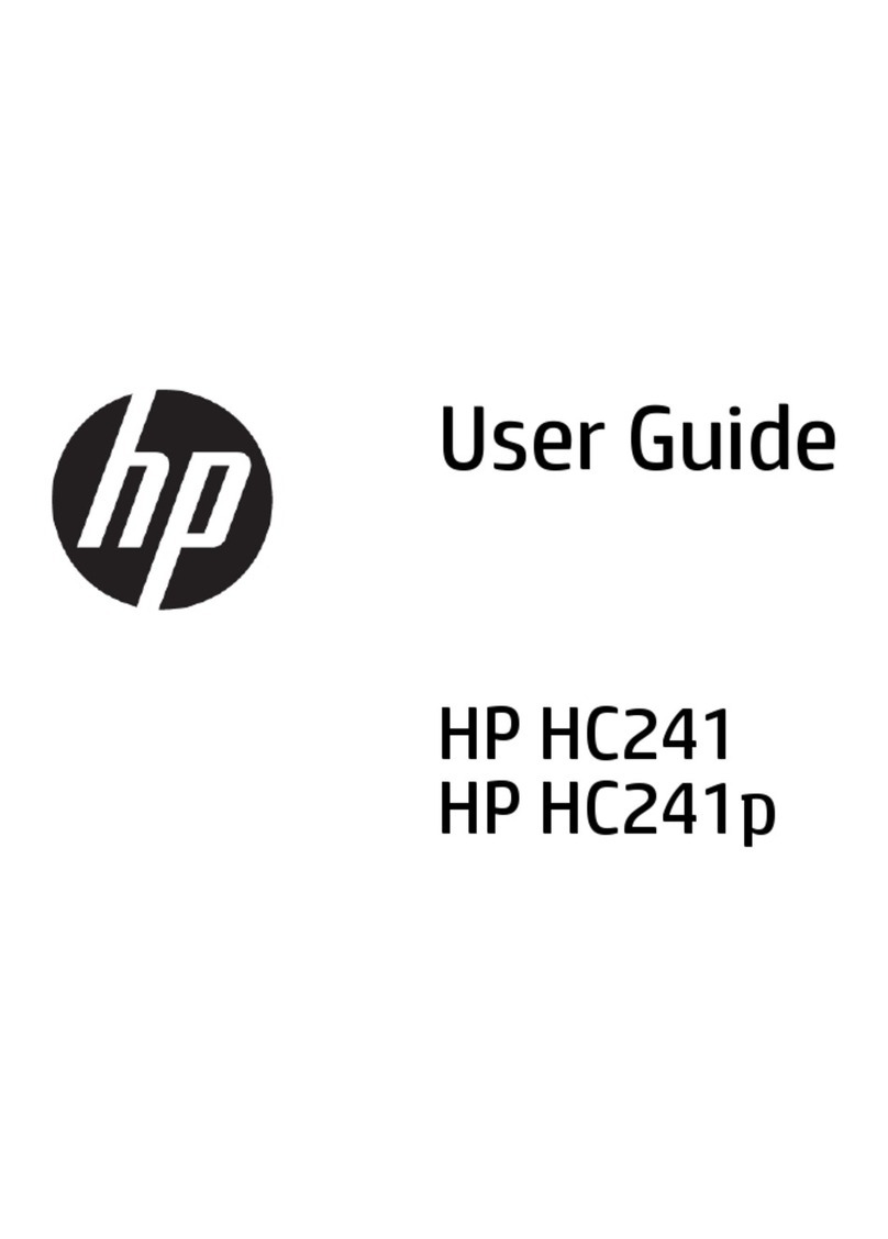 HP HC241 User manual