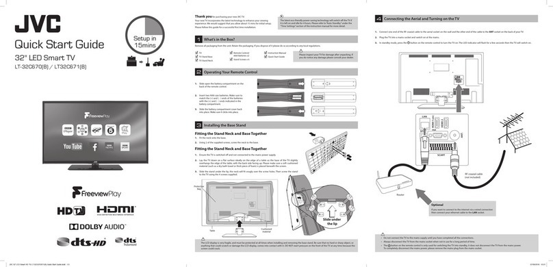 JVC LT-32C670B User manual
