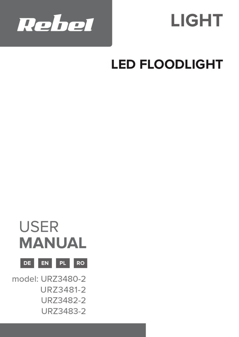 Rebel URZ3480-2 User manual