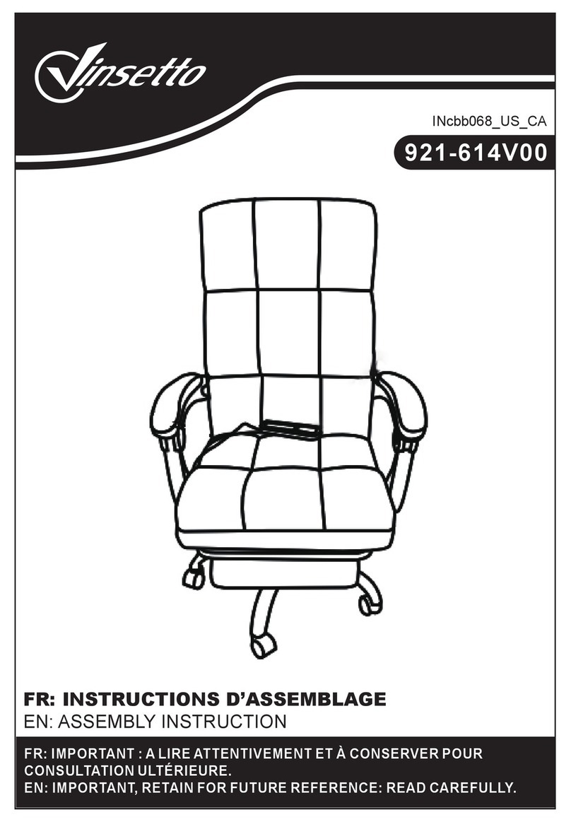 Vinsetto 921-614V00 User manual