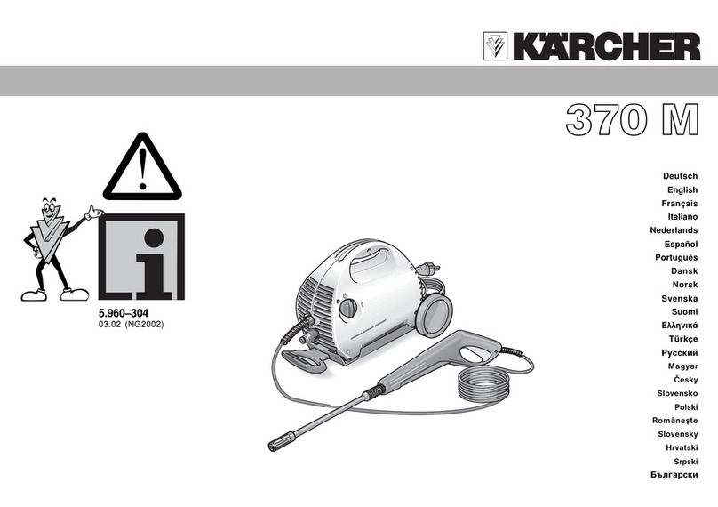 Kärcher 370 M User manual