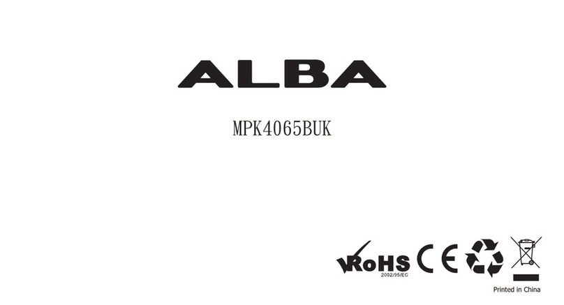 Alba MPK4065BUK User manual