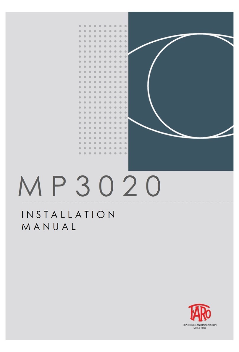 Faro MP3020 instruction manual