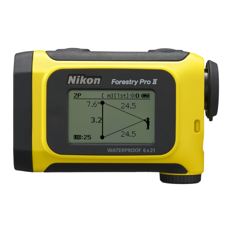 Nikon Forestry Pro II user manual Nikon Forestry Pro II user manual